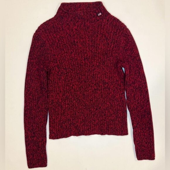 POLO JEANS CO. RALPH LAUREN VTG AUSTRALIA🇦🇺MADE Mock Neck Knit Pullover MEDIUM - Picture 4 of 10